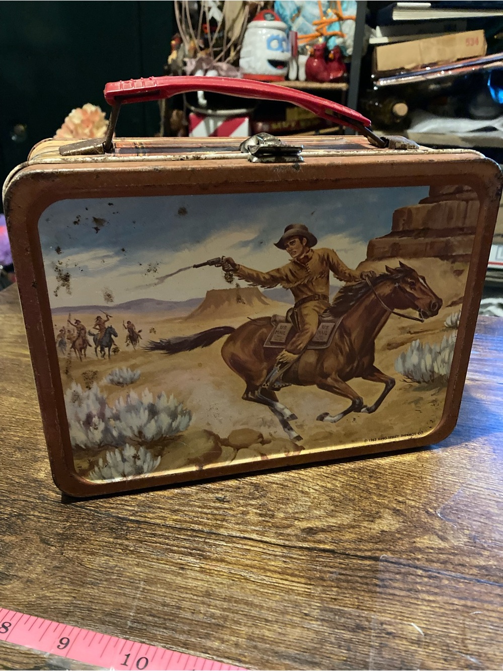 Vintage 1963 King Seeley lunch box